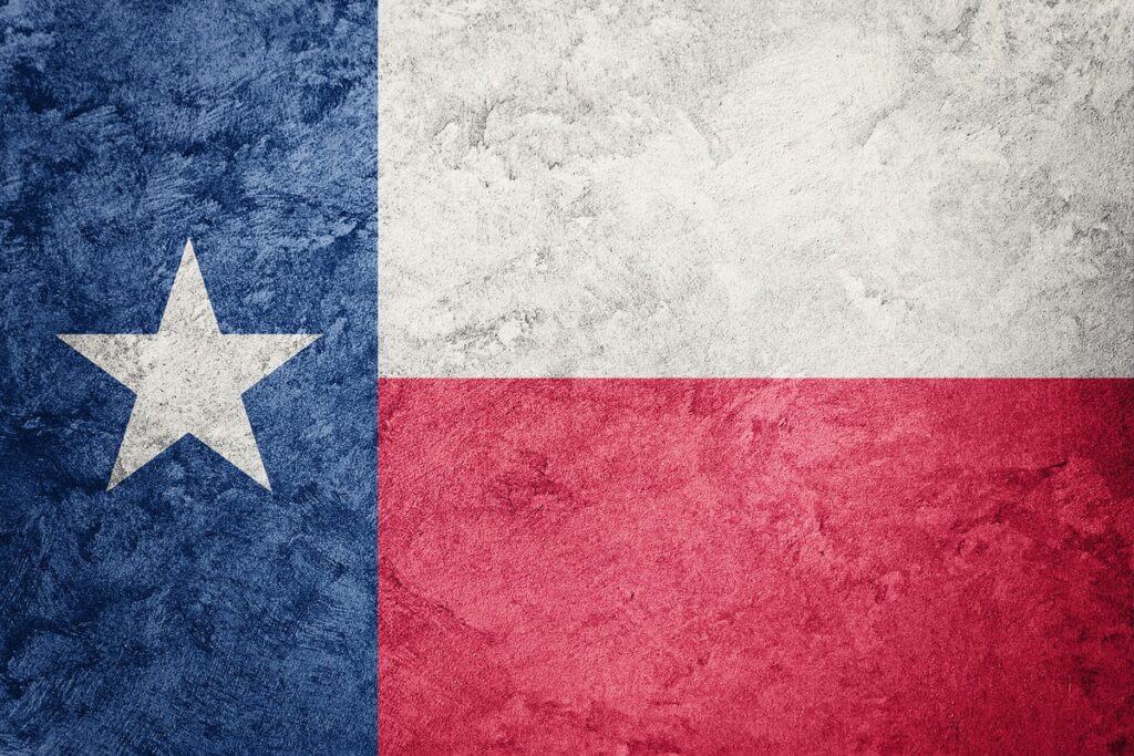 rural texas hospital closure-texas state flag